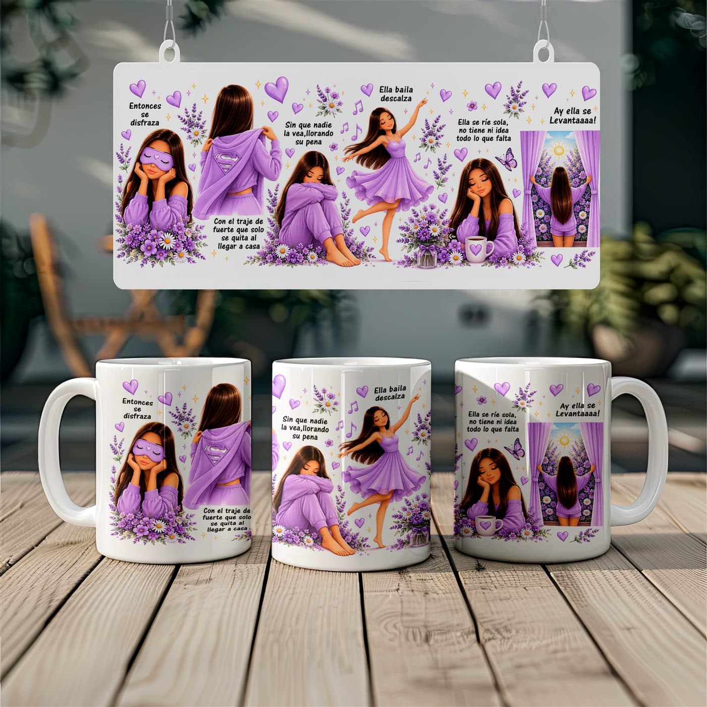 Colección de tazas Familia